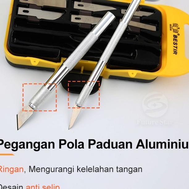 

14Pcs Carving Knife Set / Pisau Ukir Set Bestir 96242