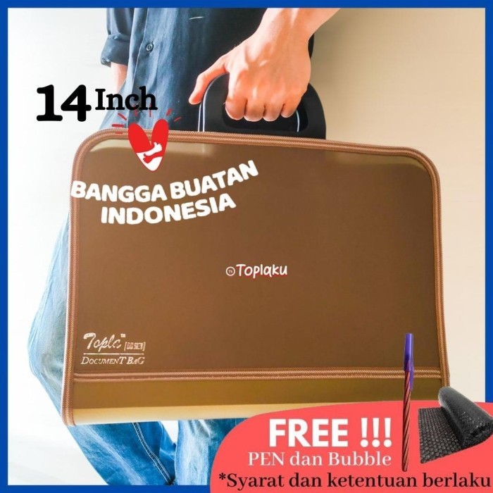 

ORIGINAL!! Tas Berkas Dokumen Tas Laptop Anti Air Resleting Document Bag File Map