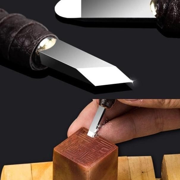 

Pisau Ukir Seni Pahat Kayu 10 Pcs Carving Tool Tungsten Steel