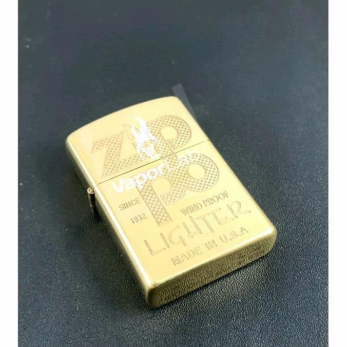 Mancis Korek Api Zippo Zipo Dua 2 Suara Denting Gold Kuningan Asli Original Dan Terpercaya