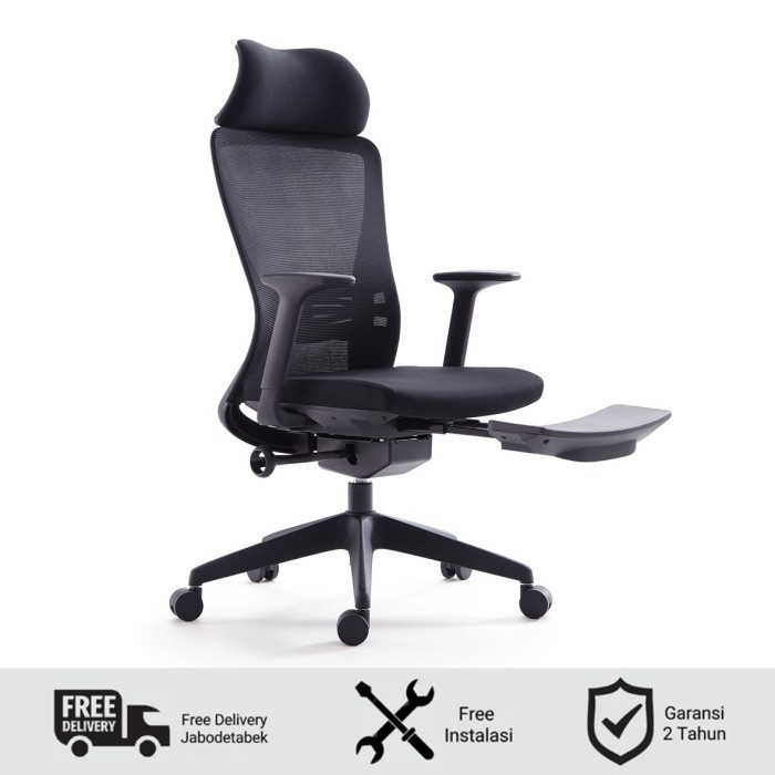

New - Kursi Kantor Kursi Kerja Ergonomis 123A