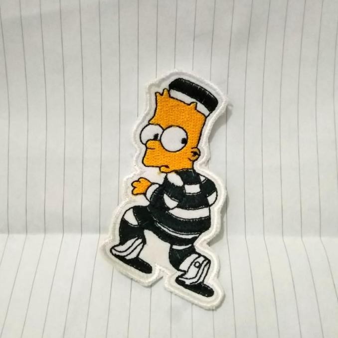 

best seller] Patch Bordir Karakter Simson Kartun Lucu Iron Patch Emblem