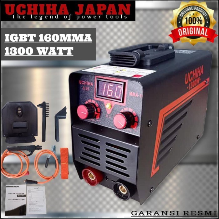kosnew@ UCHIHA mesin las DIGITAL160ampere inventor travo 1300w japan