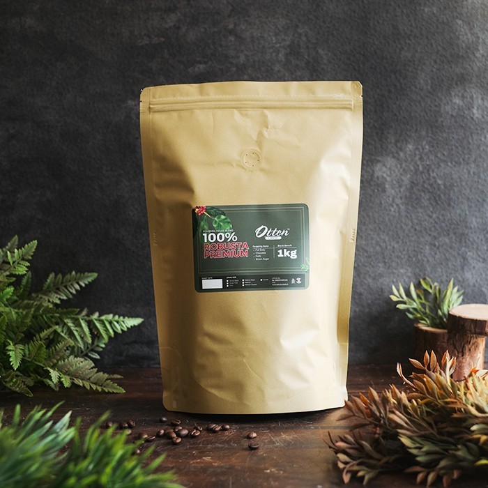 

Biji Bubuk Kopi 100% Full Robusta Premium House Blend 1Kg Otten Coffee Terbaru