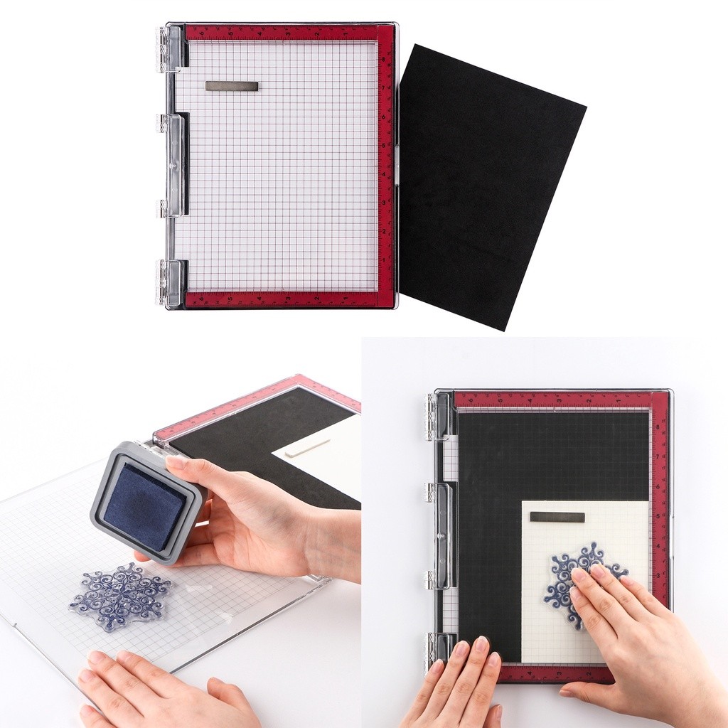 

Platform Stempel 8.5X10 Inci dengan Pemosisian Stempel Bantalan Busa Magnet Batang untuk Alat Stempel Presisi Pembuatan Kartu Stempel Bening |EE86D5C1|