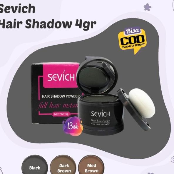 Sevich Hair Shadow Powder Utup Uban Pewarna Rambut Putih