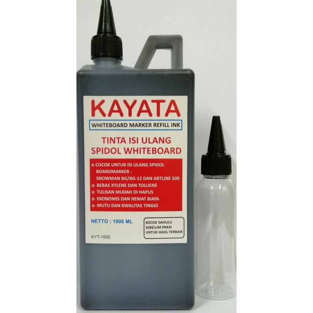 

TERLARIS - Tinta spidol whiteboard refill Kayata murah dan berkualitas 1000 ML