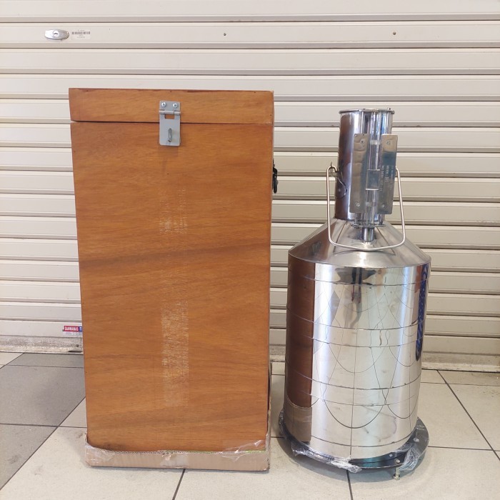 

newgan!! BEJANA UKUR 20 LITER + Peti bejana 20 liter