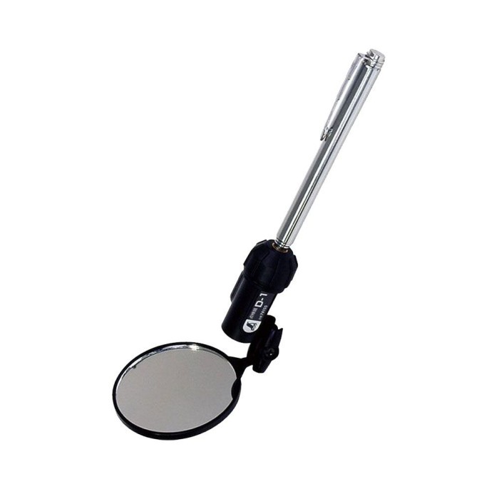 

newgan!! SHINWA Inspection Mirror With LED Light-D-2 Round Diameter 36 mm-74156