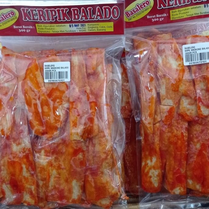 

=====] basalero keripik singkong balado 300gr