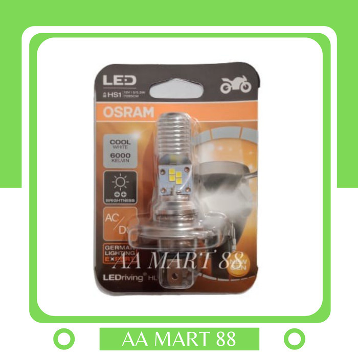 ,,,,,,,] Lampu osram Led HS1 12v AC DC