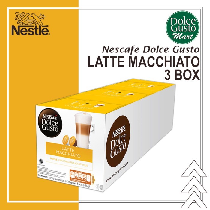

Capsule Nescafe Dolce Gusto Ndg Latte Macchiato 3 Box (3 X 12 Caps)
