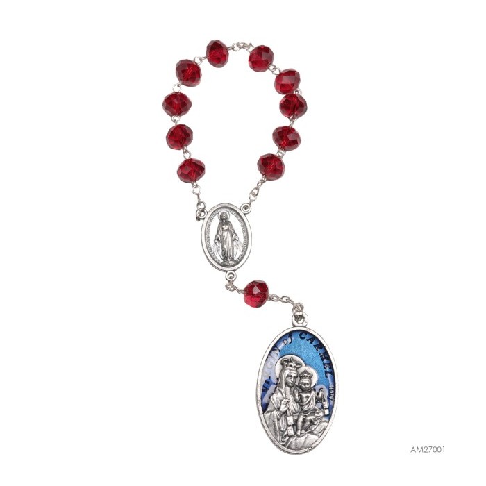 Produk Terbaik] Aksesoris Mobil Rosario Satu Decade Sacpulir Rohani Katolik