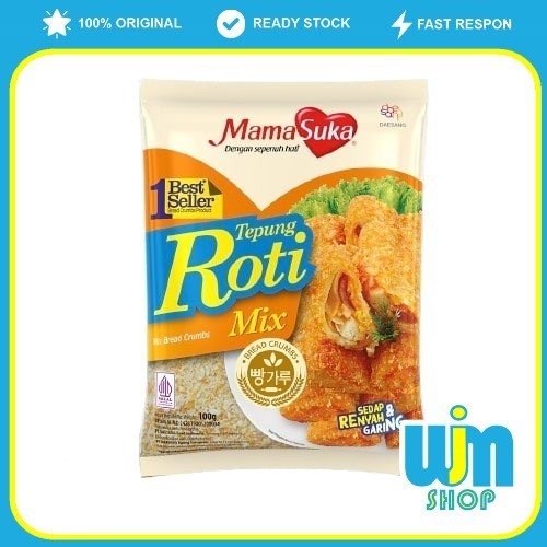 

Tepung Roti Mama Suka Mix 200gr