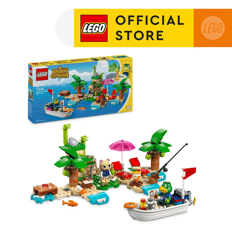 LEGO Animal Crossing 77048 Kapp'n's Island Boat Tour (233 Pieces) Balok Mainan Anak (6 Tahun+)