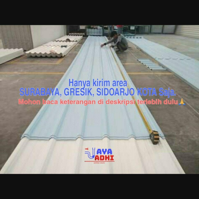 yang dicari@@@@] Atap uPVC Dr. SHIELD Single Wall Formax