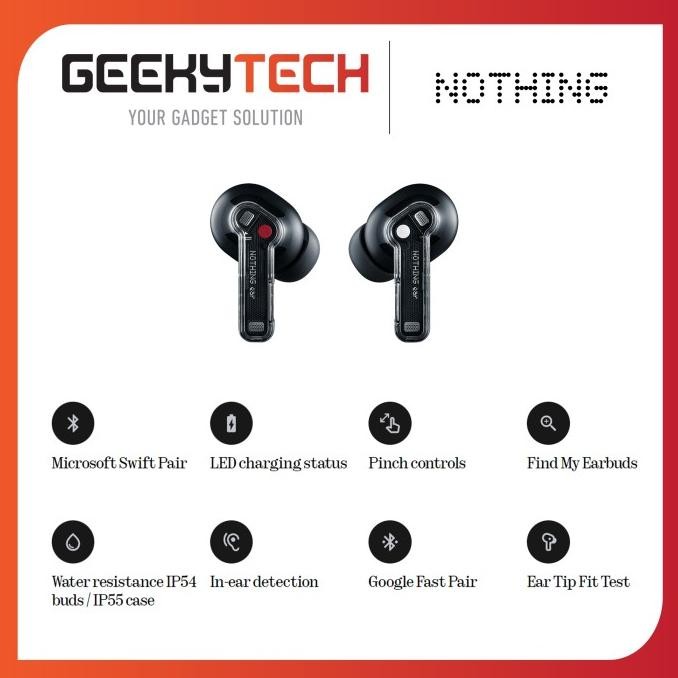 Nothing Ear 1 Earphone - Tws Nothing - Original & Garansi Resmi
