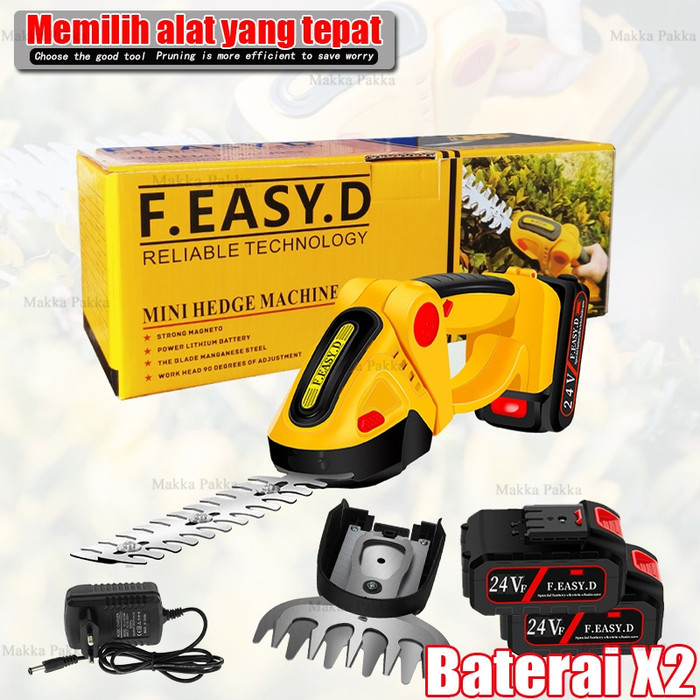 Termurah Alat Potong Rumput Elektrik Mesin Pemotong Pangkas Pagar Hedge Trimmer