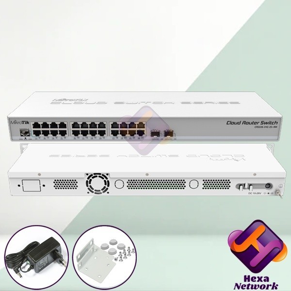 Terbaru Mikrotik Crs 326 24G 2S+ Rm Crs326-24G-2S+Rm