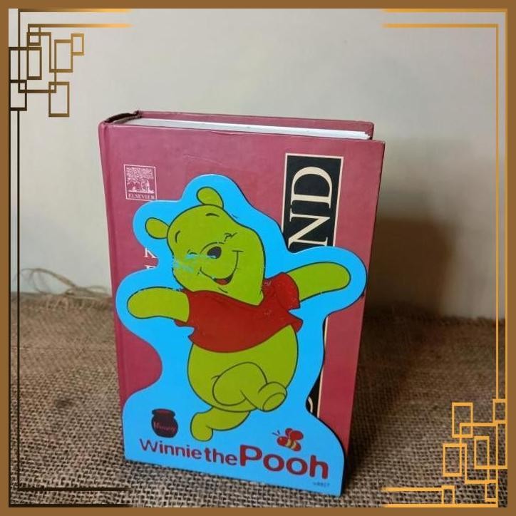 

[RRJ] pembatas buku bahan besi gambar winnie the pooh