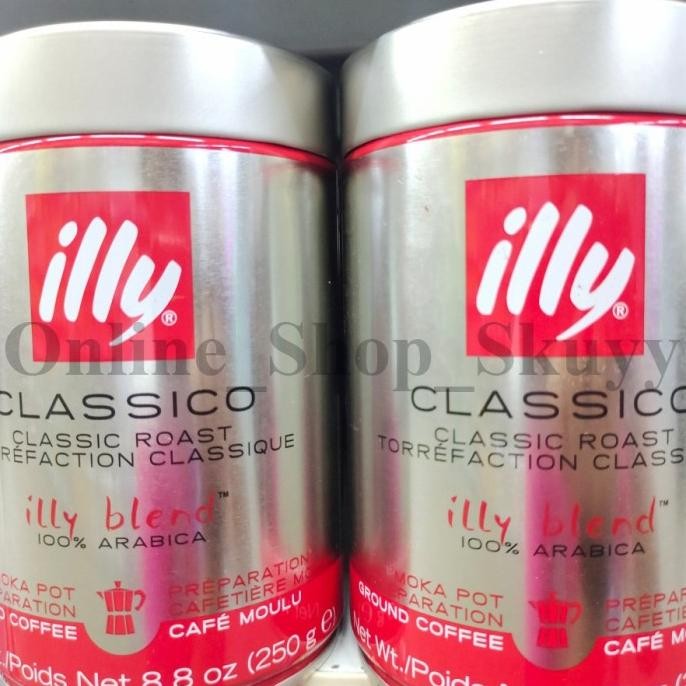 

Illy Coffee Moca Ground 250Gram