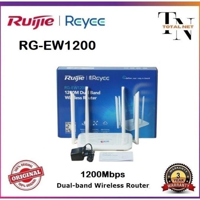 TERBARU - RG-EW1200 Dual-band Wireless Router RG EW1200