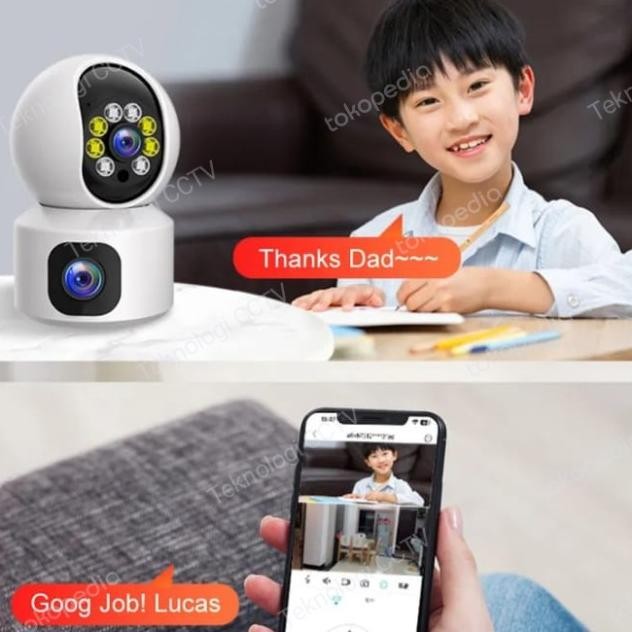 V380 V380 Pro 2 Lens Kamera CCTV