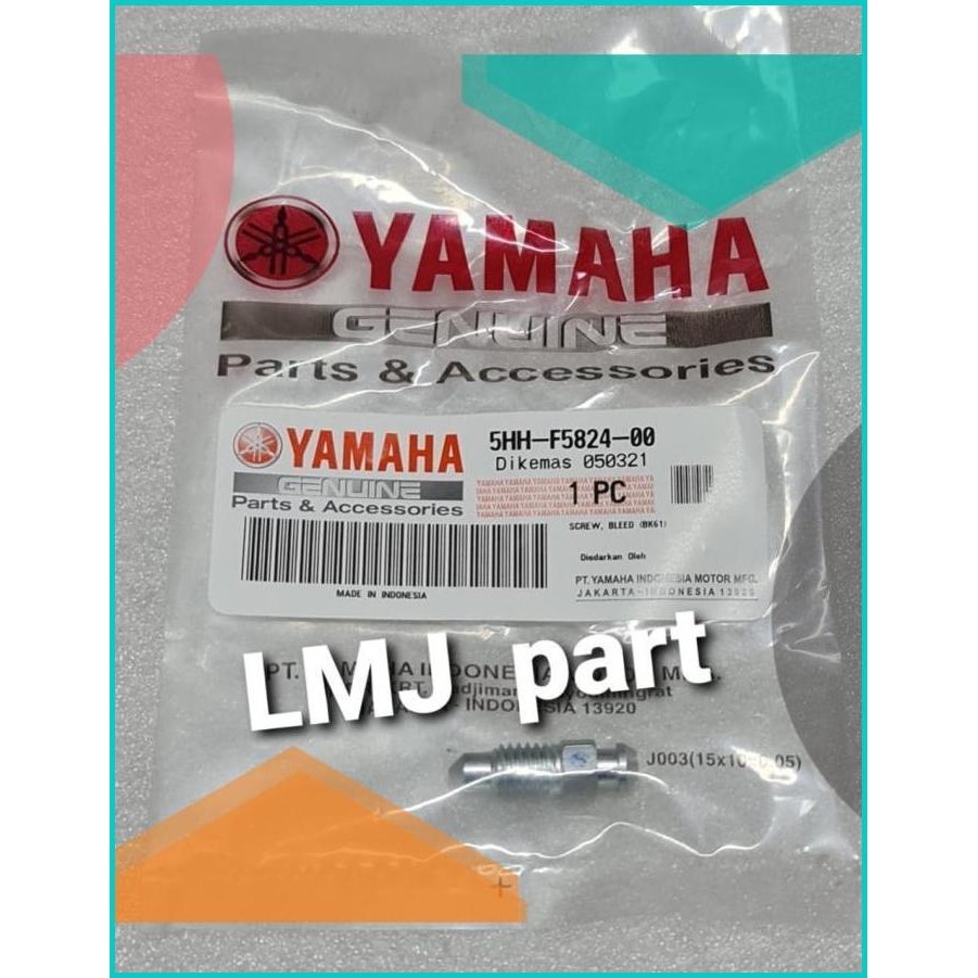 BAUT NEPEL BUANG ANGIN KALIPER BELAKANG XSR VIXION R WR 155 5HH-F5824