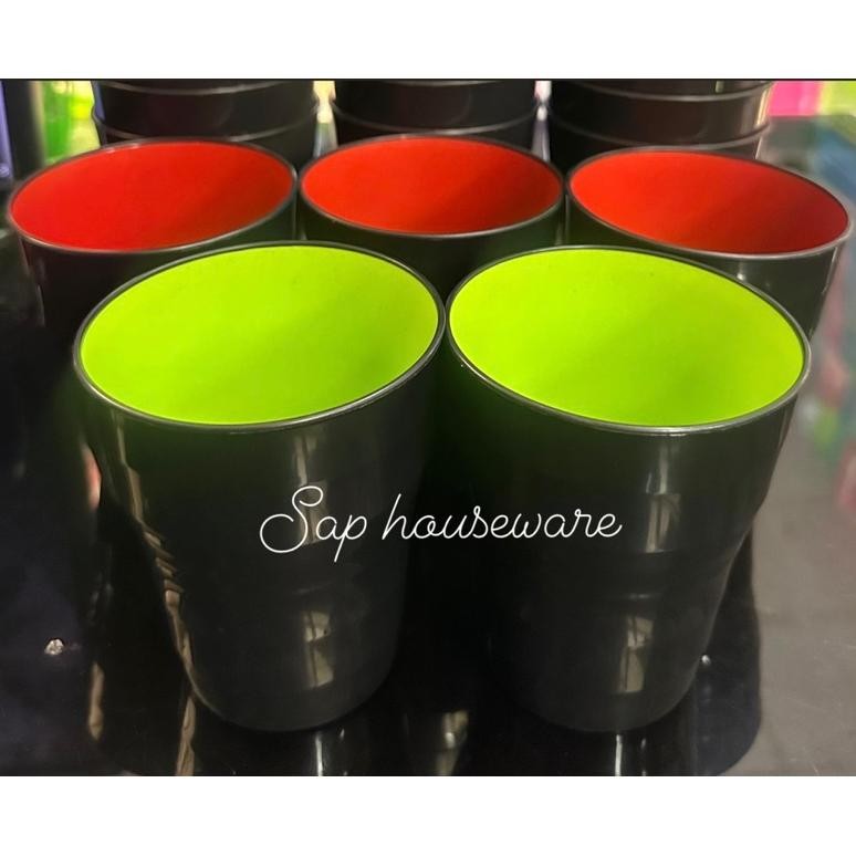 Gelas Minum Plastik Great 1 Lusin/Gelas Ramen/Gelas Plastik Jepang/Gelas Kopi