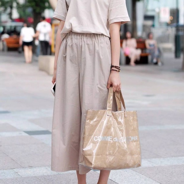 

COMME DES GARCONS CDG Kraft Paper Lady Shoulder Bag Handbag |vdlUnpsW|