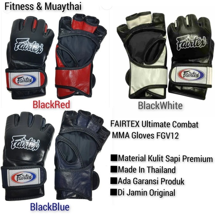 Produk Ready FAIRTEX MMA Goves,Gloves MMA,Sarung Tinju MMA,Sparring MMA Gloves