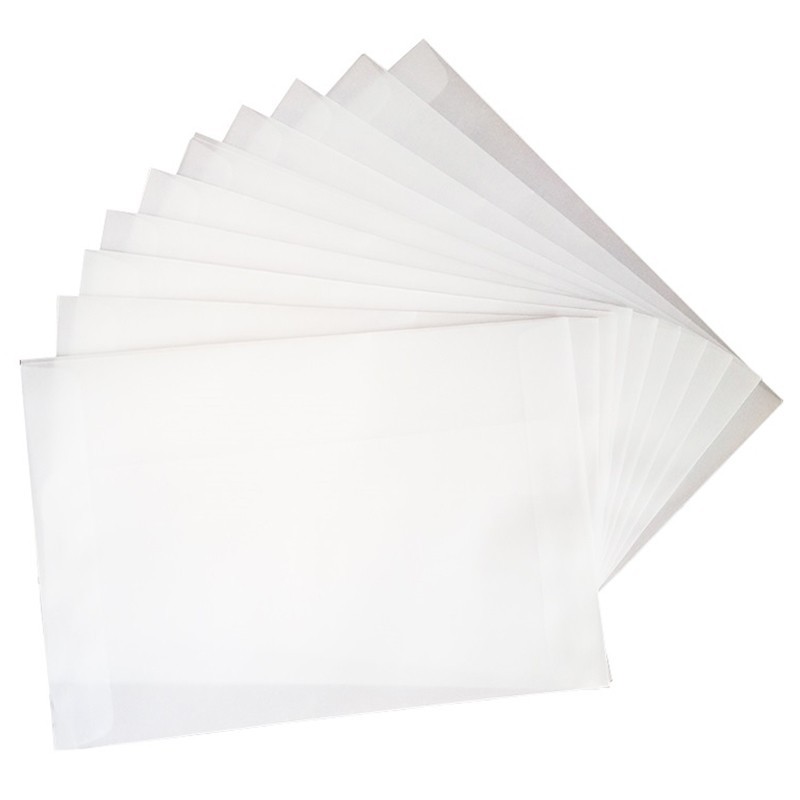 

☀Pengiriman normal☀100 Pcs/Lot Amplop Vellum Kosong Tembus Pandang Amplop Kartu Hadiah Multifungsi DIY |78xoIhdr|