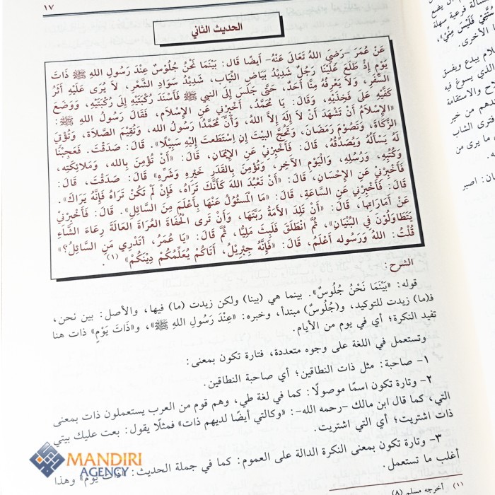 

Asli Kitab Arab Syarah Arbain An Nawawi - Daar Ibnu Jauzi