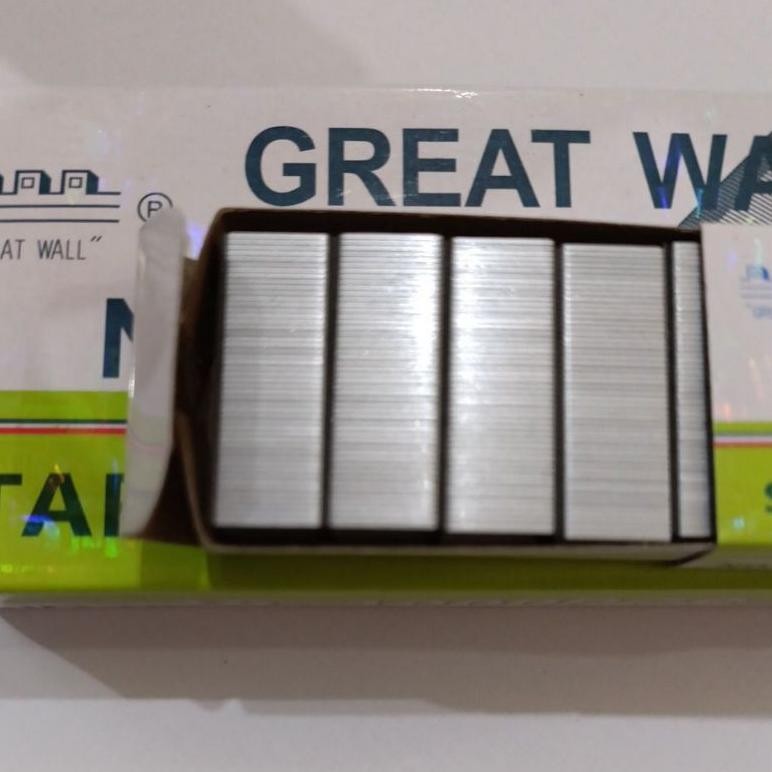 

Terbaru Refill/Isi Staples Great Wall No.10 Ori (Pak) Terbaru