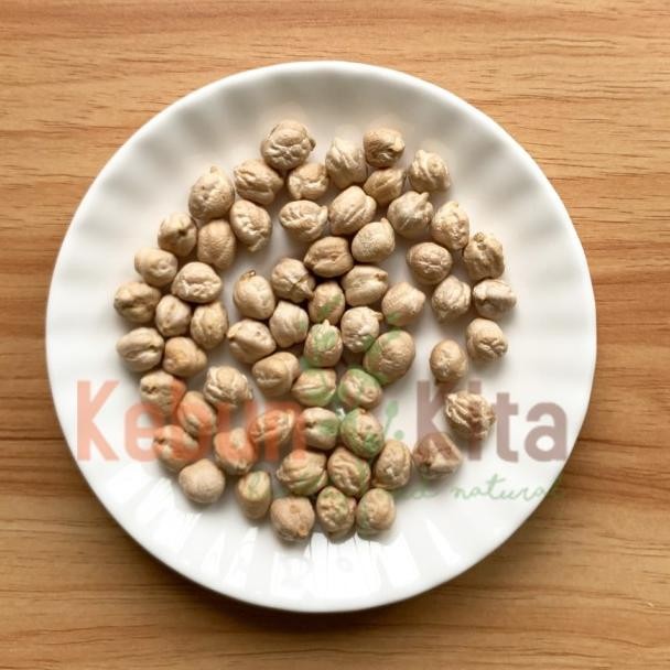 

Kacang Arab / Garbanzo / Chipeas 1 Kg (Raw/Mentah)