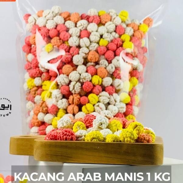 

Kacang Arab Manis 1Kg Kembang Goyang 500 Gr