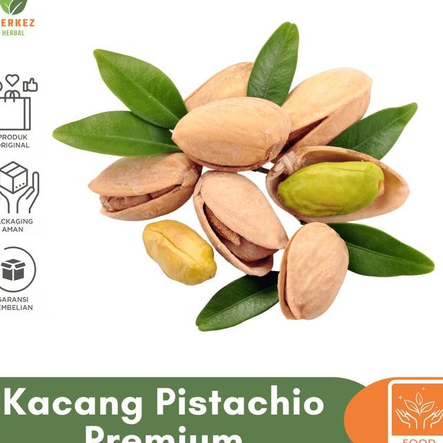 

Kacang Arab Pistachio Pistacio Roasted Panggang 1Kg Fustuk Ketawa