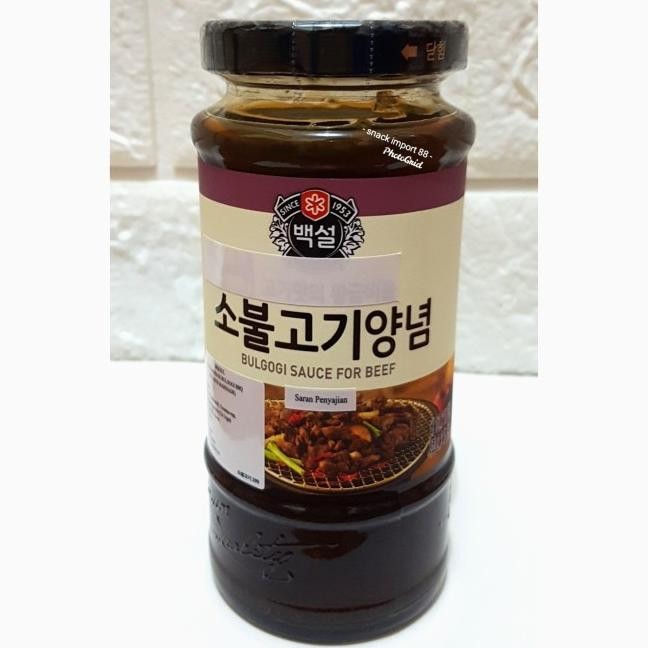 

Beksul Buogi Sauce For Beef /Korea Saus Marinade Bbq Beef 290Gr