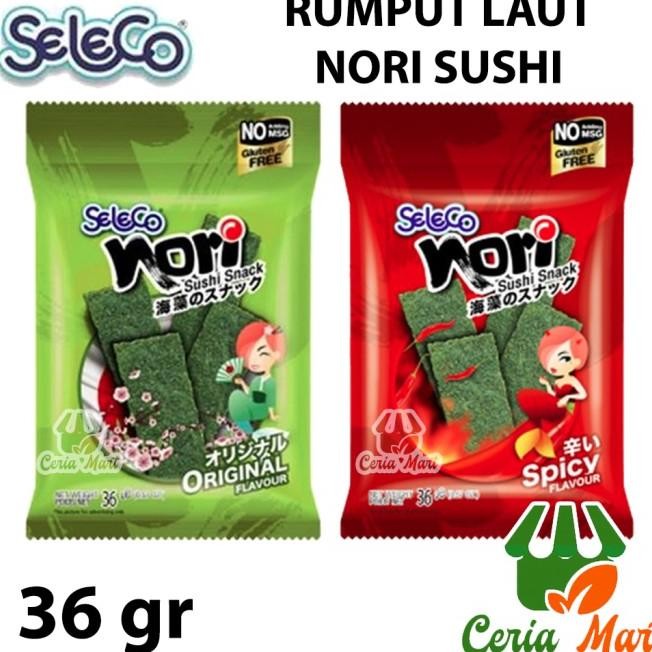 

Sna Rumput Laut Seleco N Sushi 36 Gr Non Msg Dan Spicy