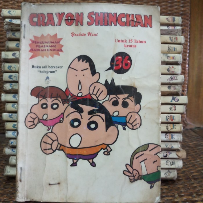 

kok crayon shinchan 10 buku (random)