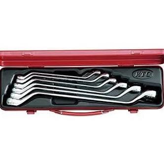 KUNCI RING RING SET 6 PCS 45/LONG BOX END WRENCH SET 6 PCS KTC M2506