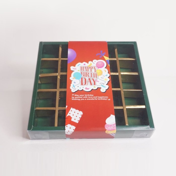 

Paperbelt Happy Birthday Sleeve Sabuk Kertas Ulang Tahun Pita Ultah