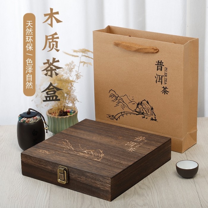 

Pu erh Tea 357 Deluxe GIFT BOX Kotak Kado