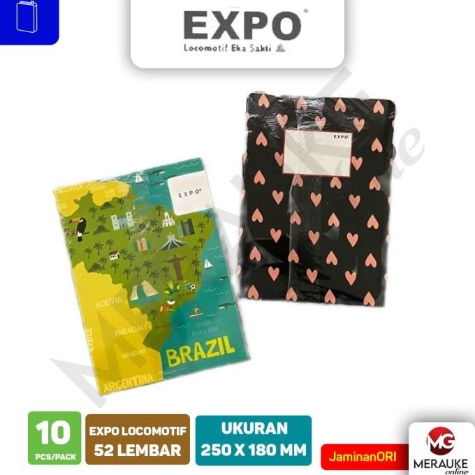

Sale Buku Tulis Boxy Expo Locomotif 52 Lembar (1 Pack Isi 10 Buku)