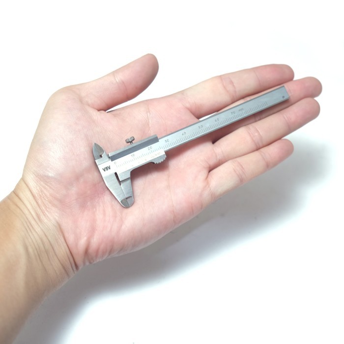 

Mini Pocket Analog Caliper - Sigmat Analog Mini VSV - 3 Inch 70mm 0.05