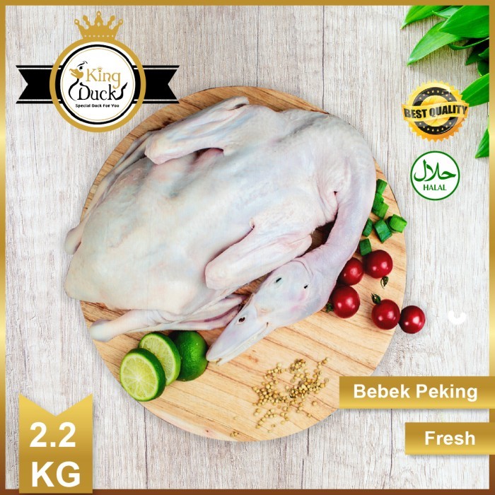 

Daging Bebek Peking 2,2Kg Pakai Kepala Kaki