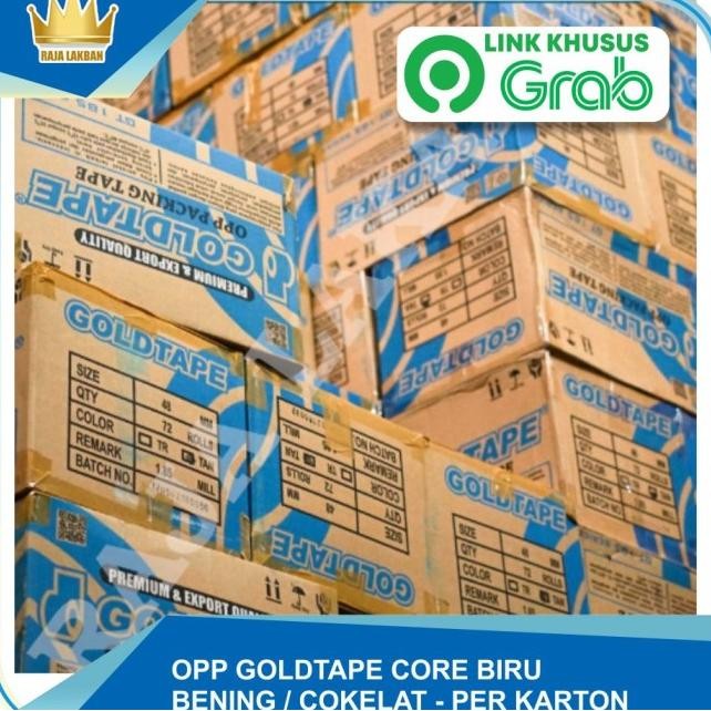 

Lakban Goldtape / Plakban Goldtape Opp Core U 72 Yard - Per Dus