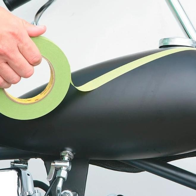 

3M 401+ Masking Tape Green / Hijau - Lakban 3M 233 High Temperature