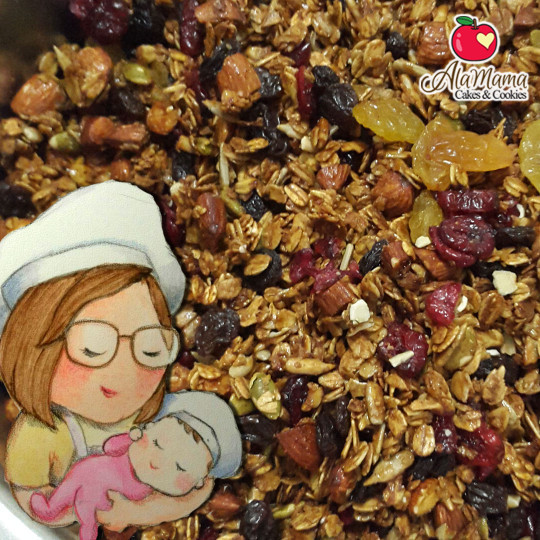

produk unggulan - granola mixed nut fruit 1kg - asi booster