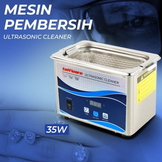 

HOT PROMO Mesin Pembersih Perhiasan Ultrasonic Cleaner Stainless Steel Wadah Saringan Panel Kontrol Digital Kapasitas Besar Hingga 600W Super Clean